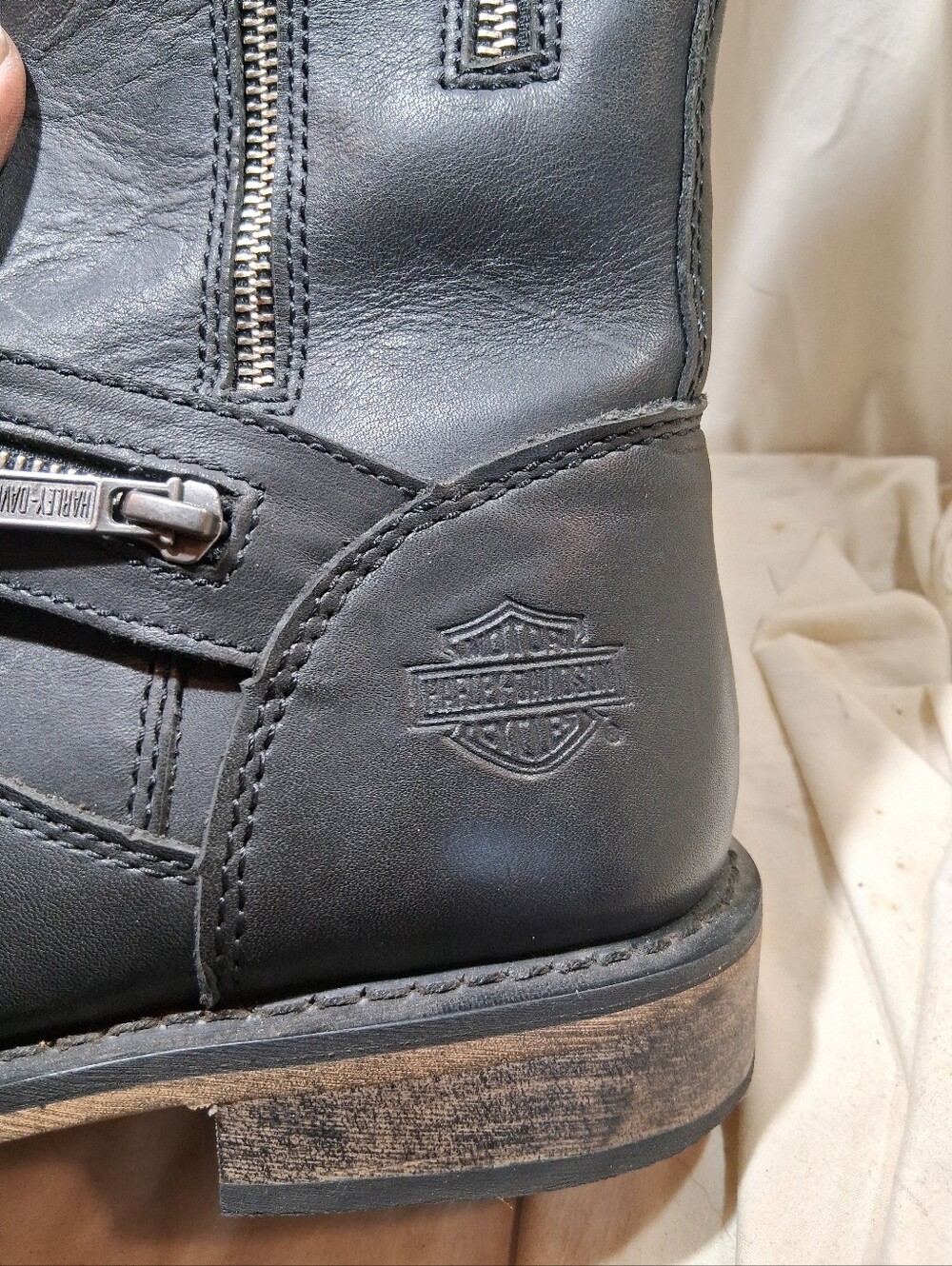 Women's harley Davidson riding boots - Picture 2 of 10